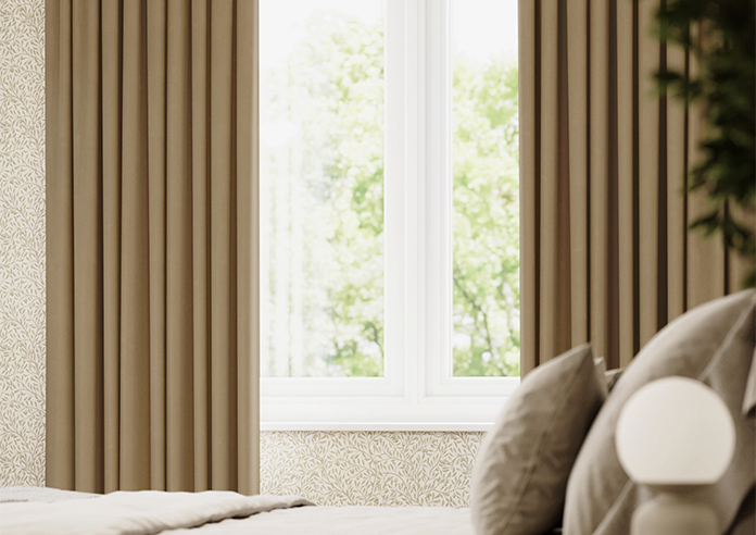 Devonshire, Light Brown - Made to Measure Curtains - Image 5